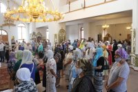 57-Божественная Литургия в Андреевском кафедральном соборе в Неделю 7-ю по Пятидесятнице