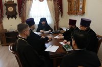 3-Епископ Амфилохий  возглавил заседание Епархиального совета