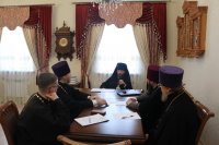 4-Епископ Амфилохий  возглавил заседание Епархиального совета