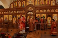 7-В день Антипасхи епископ Амфилохий совершил Божественную Литургию в Андреевском кафедральном соборе