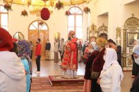 13-В день Антипасхи епископ Амфилохий совершил Божественную Литургию в Андреевском кафедральном соборе