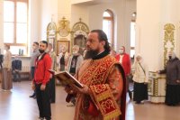 23-В день Антипасхи епископ Амфилохий совершил Божественную Литургию в Андреевском кафедральном соборе