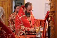 39-В день Антипасхи епископ Амфилохий совершил Божественную Литургию в Андреевском кафедральном соборе