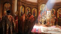 41-В день Антипасхи епископ Амфилохий совершил Божественную Литургию в Андреевском кафедральном соборе