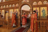 45-В день Антипасхи епископ Амфилохий совершил Божественную Литургию в Андреевском кафедральном соборе