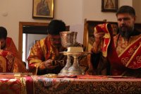 57-В день Антипасхи епископ Амфилохий совершил Божественную Литургию в Андреевском кафедральном соборе
