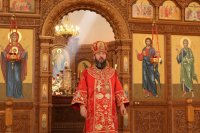 60-В день Антипасхи епископ Амфилохий совершил Божественную Литургию в Андреевском кафедральном соборе