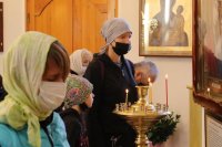 64-В день Антипасхи епископ Амфилохий совершил Божественную Литургию в Андреевском кафедральном соборе