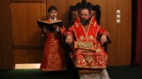 67-В день Антипасхи епископ Амфилохий совершил Божественную Литургию в Андреевском кафедральном соборе