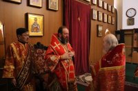68-В день Антипасхи епископ Амфилохий совершил Божественную Литургию в Андреевском кафедральном соборе