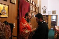 70-В день Антипасхи епископ Амфилохий совершил Божественную Литургию в Андреевском кафедральном соборе