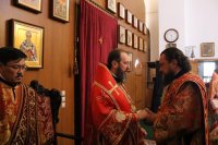 71-В день Антипасхи епископ Амфилохий совершил Божественную Литургию в Андреевском кафедральном соборе