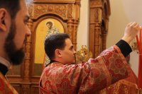 82-В день Антипасхи епископ Амфилохий совершил Божественную Литургию в Андреевском кафедральном соборе