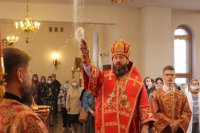 85-В день Антипасхи епископ Амфилохий совершил Божественную Литургию в Андреевском кафедральном соборе