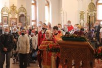 90-В день Антипасхи епископ Амфилохий совершил Божественную Литургию в Андреевском кафедральном соборе