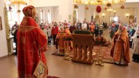 91-В день Антипасхи епископ Амфилохий совершил Божественную Литургию в Андреевском кафедральном соборе