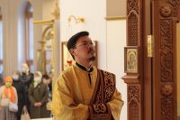 17-В воскресный день Преосвященнейший епископ Амфилохий совершил Божественную Литургию святителя Иоанна Златоуста