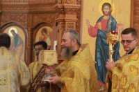 38-В воскресный день Преосвященнейший епископ Амфилохий совершил Божественную Литургию святителя Иоанна Златоуста