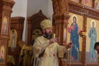40-В воскресный день Преосвященнейший епископ Амфилохий совершил Божественную Литургию святителя Иоанна Златоуста