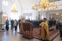 56-В воскресный день Преосвященнейший епископ Амфилохий совершил Божественную Литургию святителя Иоанна Златоуста