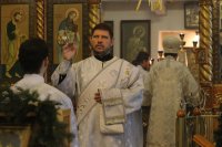 10-Божественная Литургия архиерейским чином в Богородице-Рождественском храме города Усть-Каменогорска