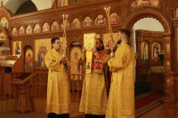 15-Праздничное вечернее богослужение в Андреевском кафедральном соборе