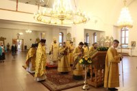 10-Праздник святых первоверховных апостолов Петра и Павла в главном храме Рудного Алтая