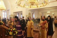 3-В Андреевском кафедральном соборе молитвенно почтили престольный праздник