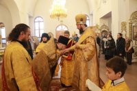 9-В Андреевском кафедральном соборе молитвенно почтили престольный праздник