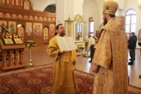 11-В Андреевском кафедральном соборе молитвенно почтили престольный праздник