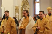 13-В Андреевском кафедральном соборе молитвенно почтили престольный праздник