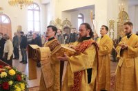 25-В Андреевском кафедральном соборе молитвенно почтили престольный праздник