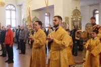 26-В Андреевском кафедральном соборе молитвенно почтили престольный праздник