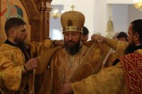32-В Андреевском кафедральном соборе молитвенно почтили престольный праздник