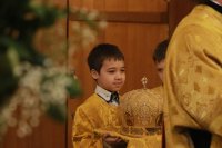 35-В Андреевском кафедральном соборе молитвенно почтили престольный праздник