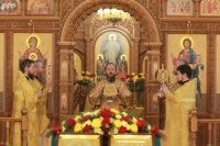 40-В Андреевском кафедральном соборе молитвенно почтили престольный праздник