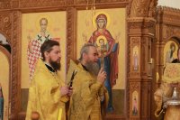 41-В Андреевском кафедральном соборе молитвенно почтили престольный праздник