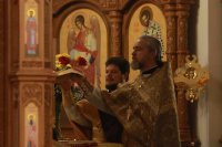 45-В Андреевском кафедральном соборе молитвенно почтили престольный праздник