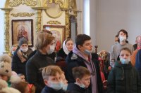 49-В Андреевском кафедральном соборе молитвенно почтили престольный праздник