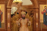 53-В Андреевском кафедральном соборе молитвенно почтили престольный праздник