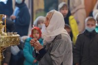 54-В Андреевском кафедральном соборе молитвенно почтили престольный праздник