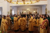 68-В Андреевском кафедральном соборе молитвенно почтили престольный праздник