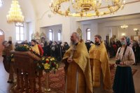 69-В Андреевском кафедральном соборе молитвенно почтили престольный праздник