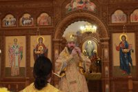 71-В Андреевском кафедральном соборе молитвенно почтили престольный праздник