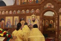 73-В Андреевском кафедральном соборе молитвенно почтили престольный праздник
