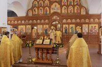 74-В Андреевском кафедральном соборе молитвенно почтили престольный праздник