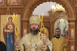 Служение епископа Амфилохия в Неделю по 36-ю по Пятидесятнице