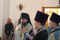 7-Служение епископа Амфилохия в канун праздника Сретения Господня