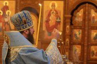 11-Служение епископа Амфилохия в канун праздника Сретения Господня