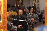 8-Великая вечерня с чином прощения в главном храме Восточного Казахстана